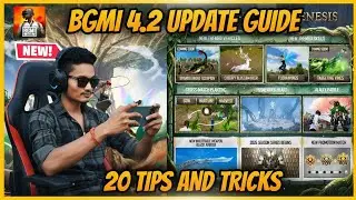 BGMI 4.2 UPDATE 😱 20 PRO TIPS & TRICKS | SANKI BHAI YT GAMEPLAY 🔥