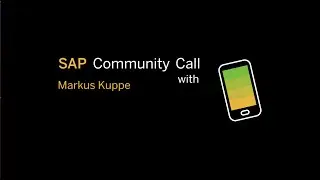 A Modular Approach with SAP Master Data Governance, cloud edition | SAP Community Call
