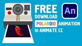How to Create Polaroid Animation in Adobe Animate CC (Free Project)