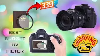 Unboxing Best budget lens filter DigiTek mc Uv filter 52mm