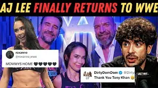 WWE Stars & Fans React to AJ Lee's Shocking Return
