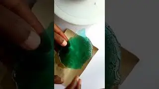 Creating Water effect on cakes. #shorts #cakedecorating #newtrick