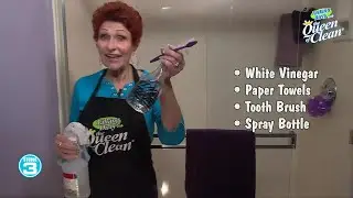 Queen of Clean | Cleaning your shower door track