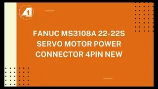 FANUC-MS3108A-22-22S-Servo-Motor-Power-Connector-4Pin-New