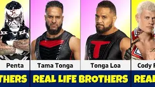 Real Life Brothers in WWE You Never Knew Were Related!