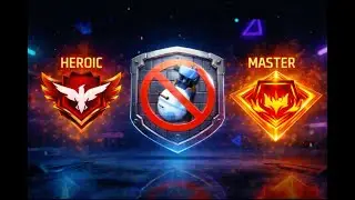 NO GLOO WALL Challenge HEROIC to MASTER! 😱🔥 #FreeFire