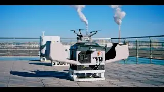 DJI Dock 3: Автономные станции для дронов, дрон в коробке.