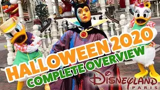 🎃 Halloween 2020 : The MOST COMPLETE Season Overview 🎃  at Disneyland Paris