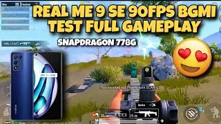 Realme 9 SE 90 FPS Bgmi Test | FULL Gameplay🔥 | Best Gaming Phone under 20K