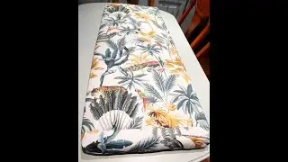 Como hacer cojín de terraza sin cremallera Aprende con lola