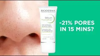 Persistant enlarged pores ? Reduce the appearance of pores with Bioderma Sebium Pore Refiner