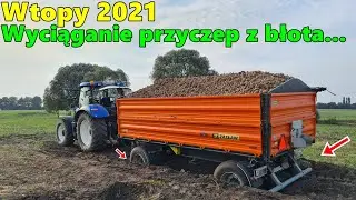 Wyciąganie przyczep z błota... | Wtopy przy wykopkach 2021 | Rabat na Zbiorniki ON | Wyjaśnienia...