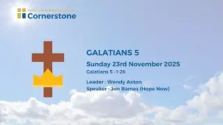 Cornerstone Hythe URC | Sunday Morning Worship | Jon Barnes (Hope Now) | 23/11/2025
