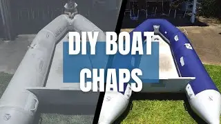 Sailing Life: DIY boat chaps for our tender, simple and smooth boat cover.