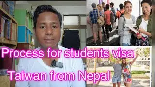 Taiwan students visa process and documents from Nepal