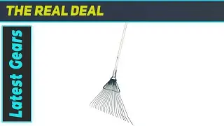 Foxy Industrial Forestry Leaf Rake 22 Tine &ndash; The Best Heavy-Duty Tool for Your Yard