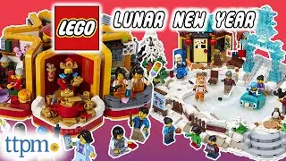 LEGO Lunar New Year Traditions and Ice Festival Review!