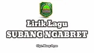 Lirik Lagu Subang Ngabret (Ngabangun Bareng Rakyat)
