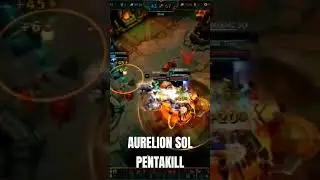 ARAM Aurelion Sol Pentakill! #leagueoflegends #aurelionsol #pentakill #hyde #shorts