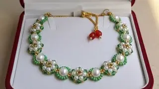 Handcrafted Natural Bliss #Diy jewellery #shringar_kala 
