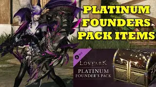 Lost Ark Platinum Founder Pack Opening Items