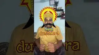 Happy dusehara 🙏Funny Ravan #ytshort #comedy #ravan #dusehra #ram #shortsfeed #short #funny