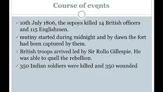 Vellore Mutiny, 1806