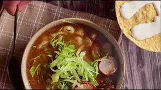 Pozole de mariscos