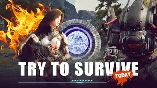 Девка, МЕХа и жуки - Try to survive today