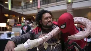 SPIDER-MAN Vs ComicCon 2018 Vs Pretty Ladies Ft. Ikkicon