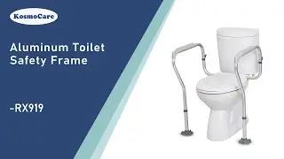KosmoCare Aluminium Toilet Safety Frame - Features (RX919) - 2022