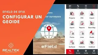 eField - Configurar un Geoide