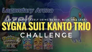 [Pokemon Masters EX] Legendary Arena - Azelf (Azelf's Challenge: Part 3) - SS KANTO TRIO CHALLENGE