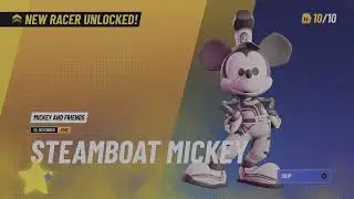 Disney Speedstorm - Unlocking Steamboat Mickey (HD)