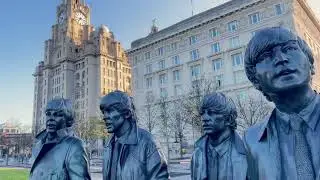 Exploring Liverpool&rsquo;s Waterfront - 4K Drone