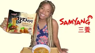 Potato Ramen Review/Mukbang