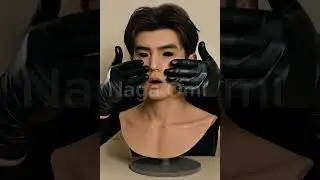 New silicone mask! Make me handsome and cool #cosplay #siliconemask #mask