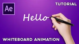 After Effects Tutorial: Handwriting Effect Animation