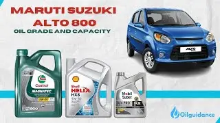 Alto 800 engine oil capacity and grade (2025)