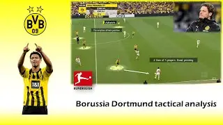 BORUSSIA DORTMUND tactical analysis vs BMG