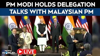 PM Modi In Malaysia LIVE | PM Modi Holds Delegation-Level Talks With Malaysian PM LIVE