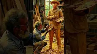 Every Cut Matters | Professional Wood Carving Process #wood carving#wood art#asmr wood carving