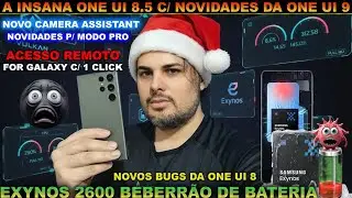 PAPO TECH #191🎅NOVO PLUG-IN de🔋✨️Nova Atualização CAMERA ASSISTANT⬇️📸EXYNOS 2600🪫🧛‍♂️One UI 8.5