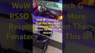 Logitech RS50 Soooo much better then my Fanatec DD Pro. This is a Beast on Gt7