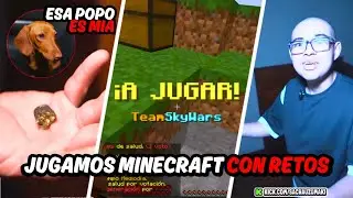 🐶💩 TOQU&Eacute; LA POP&Oacute; DE .&hellip; Y &iquest;PROVOQUE UN APAGON APROPOSITO? 🤔⚔️  Minecraft con retos