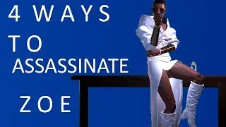 4 ways to kill zoe washington Hitman 2 zoe all challenges complete