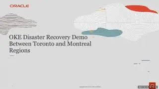 Implementing Cloud DR Strategy: Async Replication between different OKE Clusters Across OCI Regions
