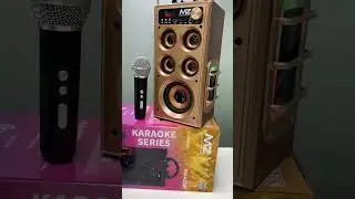 MZ M442SP (PORTABLE KARAOKE SPEAKER) Dynamic Thunder Sound & High Bass,20W Power & 3600mAh Battery