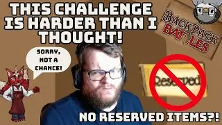 Can We Win Without Locking Items In The Shop? | Backpack Battles
