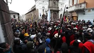 Movimiento indígena se toma la Gobernación de Tungurahua #Ambato #ParoNacionalEc2022
